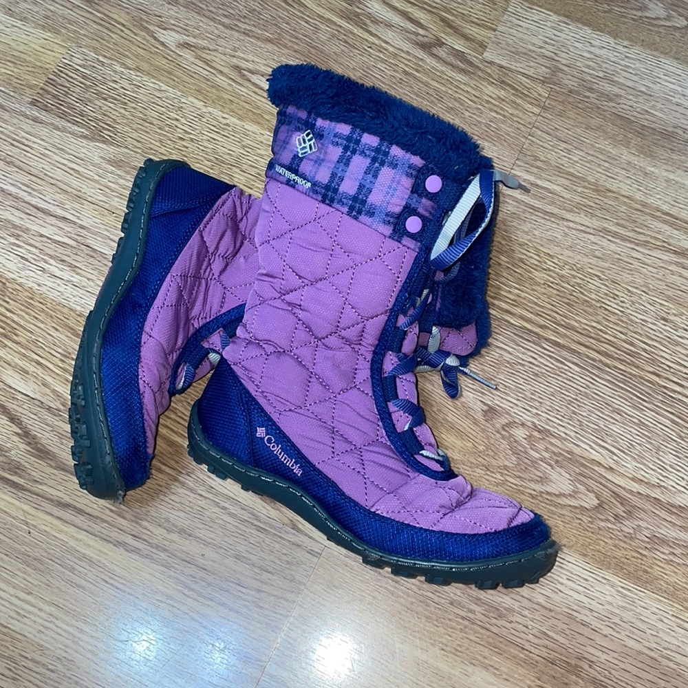 Girls' Purple Columbia Boots
